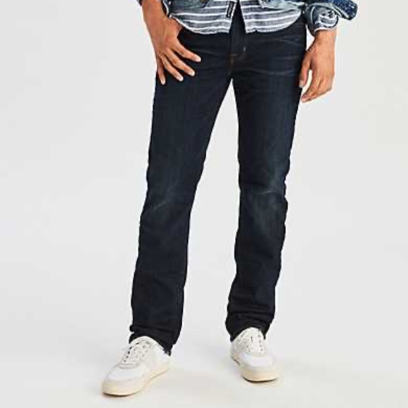 American Eagle Outfitters Other - American Eagle Original Straight Flex Jeans 33/34